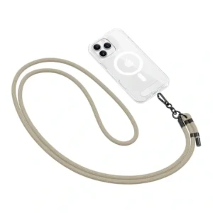 Hurtownia GSM - Smyčc Tech-Protect C1S Rope Crossbody Strap Taupe/black - THP3269 - {ean13} - Hurt
