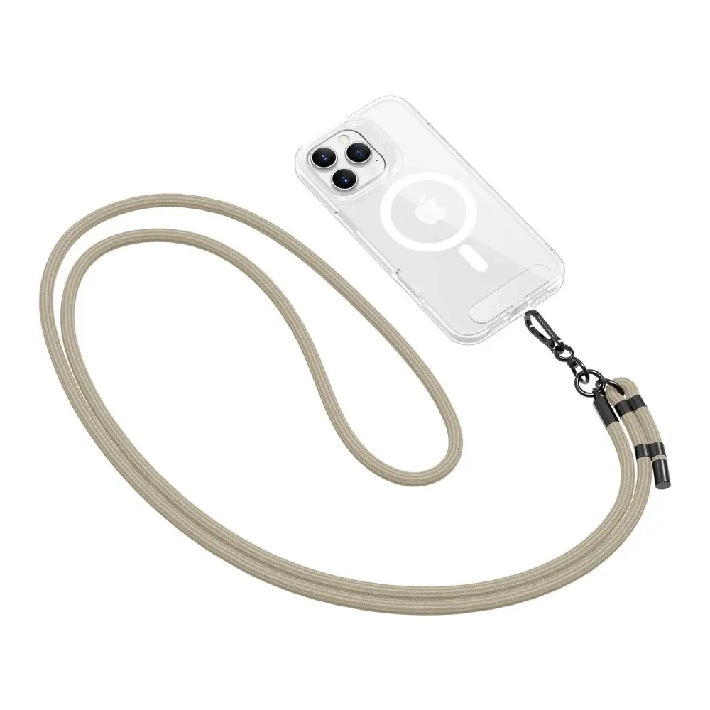 Hurtownia GSM - Tech-Protect C1S Curea de umăr cu sfoară Taupe/negru - THP3269 - {ean13} - Hurt