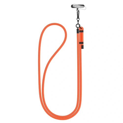 Smycz Tech-Protect C1S Rope Crossbody Strap Neon Orange/black