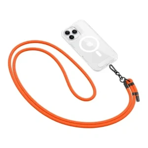 Hurtownia GSM - Smyč Tech-Protect C1S Rope Crossbody Popruh Neon Oranžová/černá - THP3270 - {ean13} - Hurt