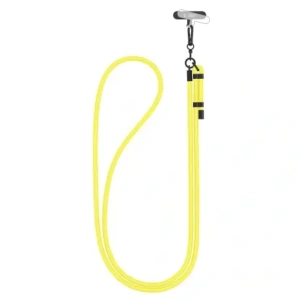 Hurtownia GSM - Smyčec Tech-Protect C1S Rope Crossbody Strap Neon Yellow/black - THP3271 - {ean13} - Hurt