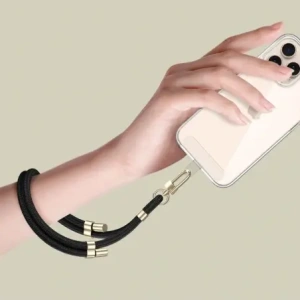 Hurtownia GSM - Smyč Tech-Protect C4S Lano na zápěstí Černá/zlatá - THP3272 - {ean13} - Hurt