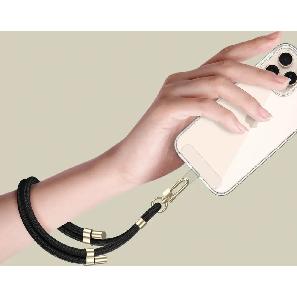 Wholesale Tech-Protect C4S Rope Wrist Strap Black/gold - THP3272 - {ean13} - Hurt