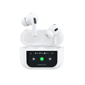 Wholesale TWS Dudao U19 Bluetooth 5.3 wireless in-ear headphones with LED display white - DDA351 - {ean13} - Hurt