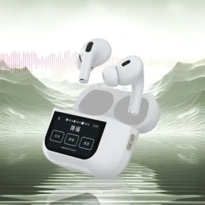 Hurtownia GSM - Bezdrátová sluchátka do uší TWS Dudao U19 Bluetooth 5.3 s LED displejem bílé - DDA351 - {ean13} - Hurt