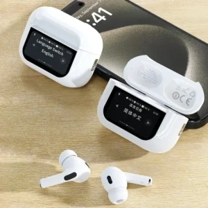 Wholesale TWS Dudao U19 Bluetooth 5.3 wireless in-ear headphones with LED display white - DDA351 - {ean13} - Hurt