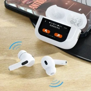 Hurtownia GSM - TWS Dudao U19 Bluetooth 5.3 vezeték nélküli fülhallgató LED kijelzővel fehér színben - DDA351 - {ean13} - Hurt