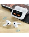 Wholesale TWS Dudao U19 Bluetooth 5.3 wireless in-ear headphones with LED display white - DDA351 - {ean13} - Hurt