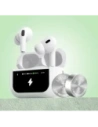 Wholesale TWS Dudao U19 Bluetooth 5.3 wireless in-ear headphones with LED display white - DDA351 - {ean13} - Hurt