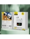 Hurtownia GSM - Bezdrátová sluchátka do uší TWS Dudao U19 Bluetooth 5.3 s LED displejem bílé - DDA351 - {ean13} - Hurt