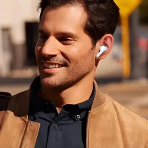 Wholesale TWS Dudao U19 Bluetooth 5.3 wireless in-ear headphones with LED display white - DDA351 - {ean13} - Hurt
