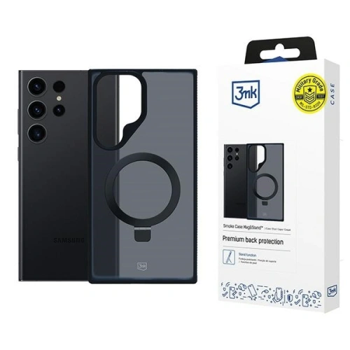 Etui 3MK Smoke Case Samsung Galaxy S24 Ultra MagSafe & Stand