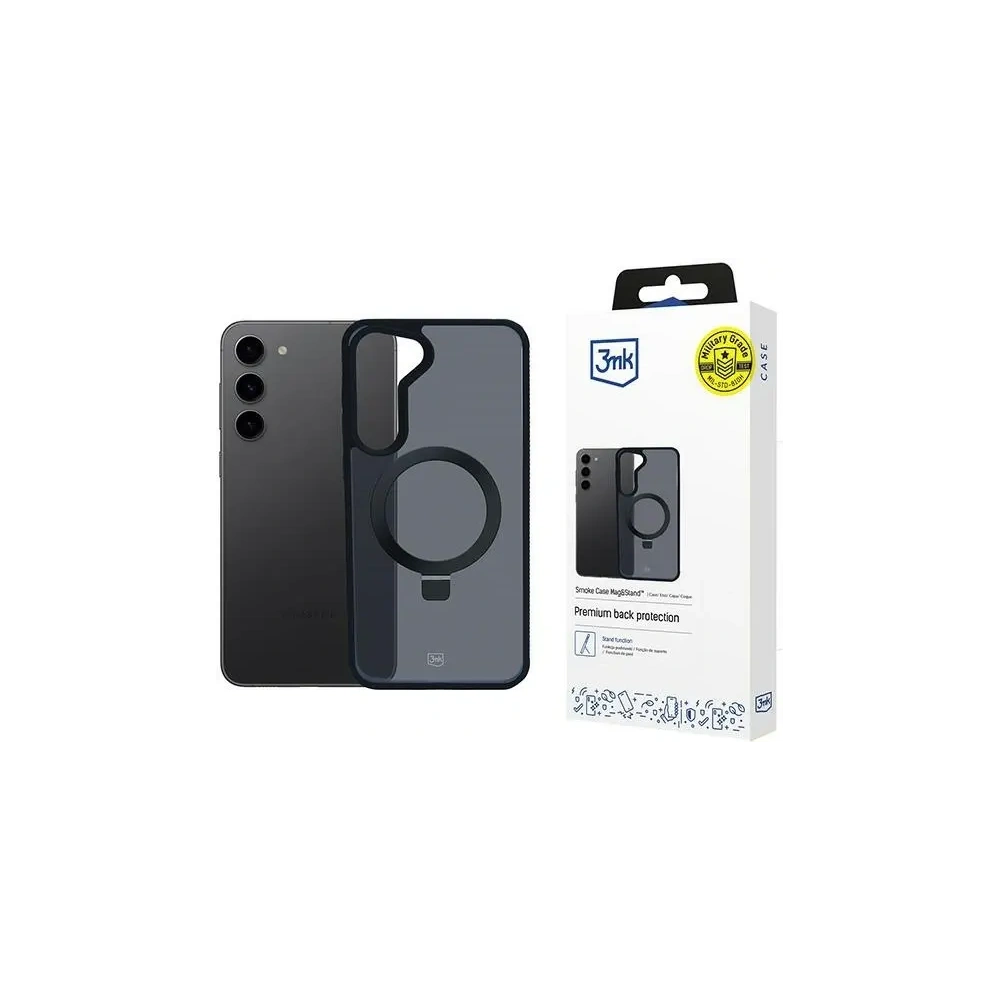 Hurtownia GSM - 3MK Carcasă de fum Samsung Galaxy S24 MagSafe & Suport - 3MK15679 - {ean13} - Hurt