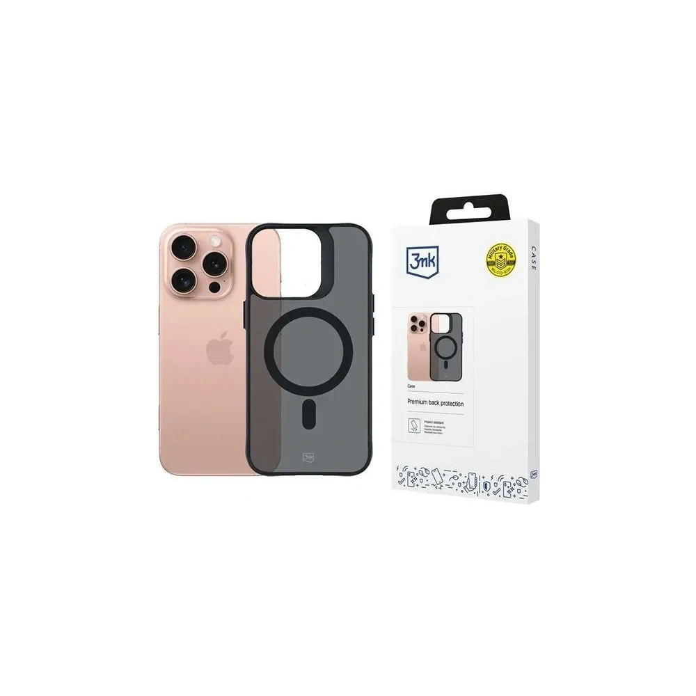 Hurtownia GSM - Etui 3MK Smoke MagCase Apple iPhone 16 Pro - 3MK15682 - {ean13} - Hurt