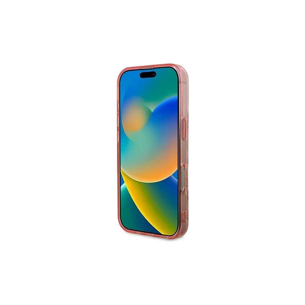 Hurtownia GSM - Guess GUHMP16LHFWBDCEP Apple iPhone 16 Pro hardcase IML Floare & Cercul Tonal MagSafe roz - GUE3630 - {ean13} - Hurt