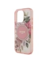 Hurtownia GSM - Guess GUHMP16LHFWBDCEP Apple iPhone 16 Pro hardcase IML Floare & Cercul Tonal MagSafe roz - GUE3630 - {ean13} - Hurt