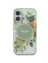 Hurtownia GSM - Guess GUHMP16MHFWBDCEN Apple iPhone 16 Plus kemény tok IML Virág & Tonális Kör MagSafe zöld - GUE3631 - {ean13} - Hurt
