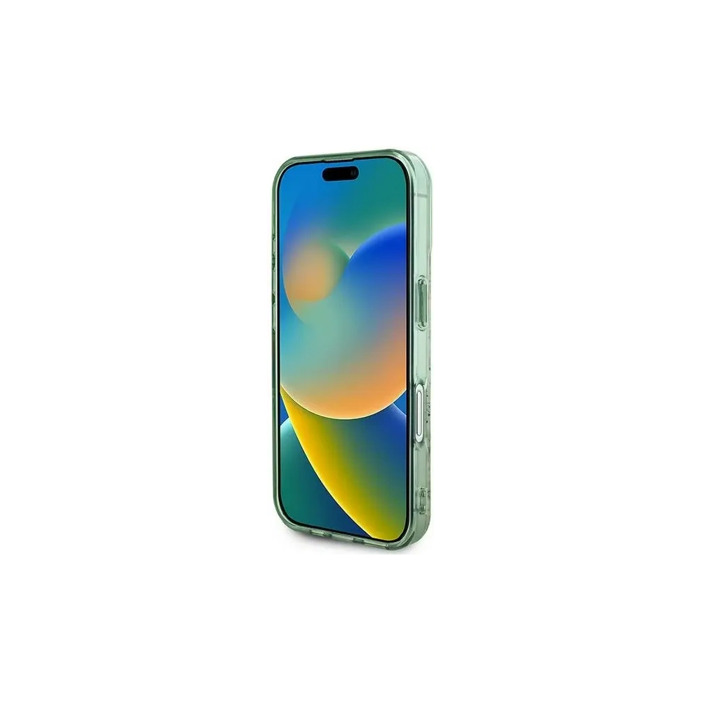 Hurtownia GSM - Guess GUHMP16MHFWBDCEN Apple iPhone 16 Plus kemény tok IML Virág & Tonális Kör MagSafe zöld - GUE3631 - {ean13} - Hurt
