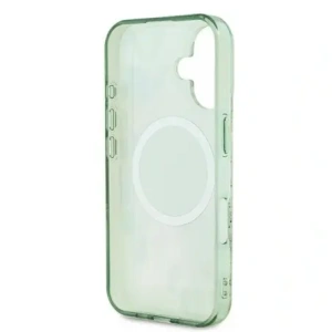 Hurtownia GSM - Guess GUHMP16MHFWBDCEN Apple iPhone 16 Plus kemény tok IML Virág & Tonális Kör MagSafe zöld - GUE3631 - {ean13} - Hurt
