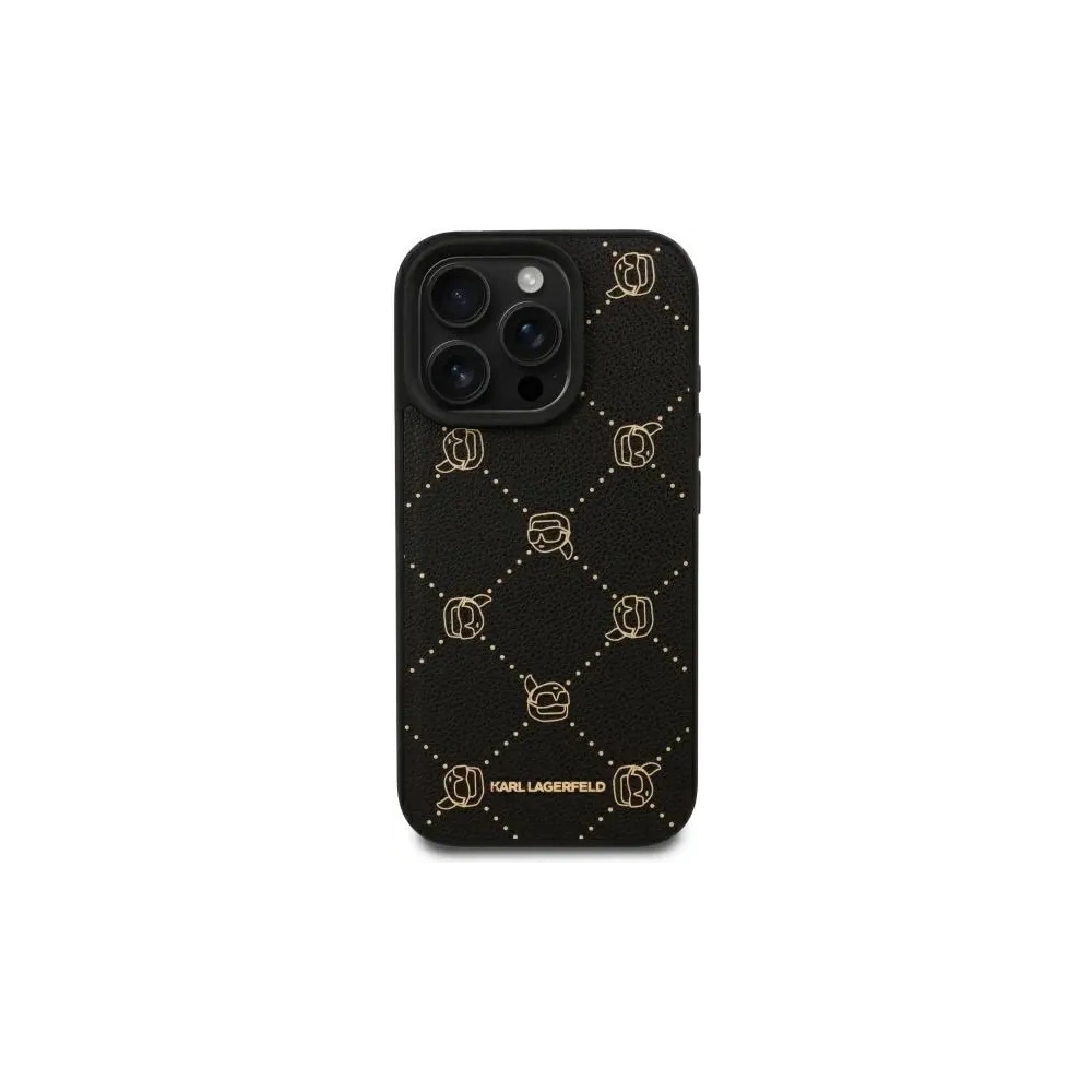 Wholesale Karl Lagerfeld KLHMP16LPGKHPHK Apple iPhone 16 Pro MagSafe Karl Head black - KLD21732 - {ean13} - Hurt