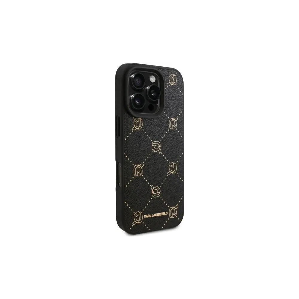 Wholesale Karl Lagerfeld KLHMP16LPGKHPHK Apple iPhone 16 Pro MagSafe Karl Head black - KLD21732 - {ean13} - Hurt
