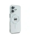 Hurtownia GSM - Karl Lagerfeld KLHMP16MHLSKIH Apple iPhone 16 Plus hardcase IML Metal Karl Head MagSafe alb - KLD21733 - {ean13} - Hurt