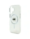 Hurtownia GSM - Karl Lagerfeld KLHMP16MHLSKIH Apple iPhone 16 Plus hardcase IML Metal Karl Head MagSafe alb - KLD21733 - {ean13} - Hurt