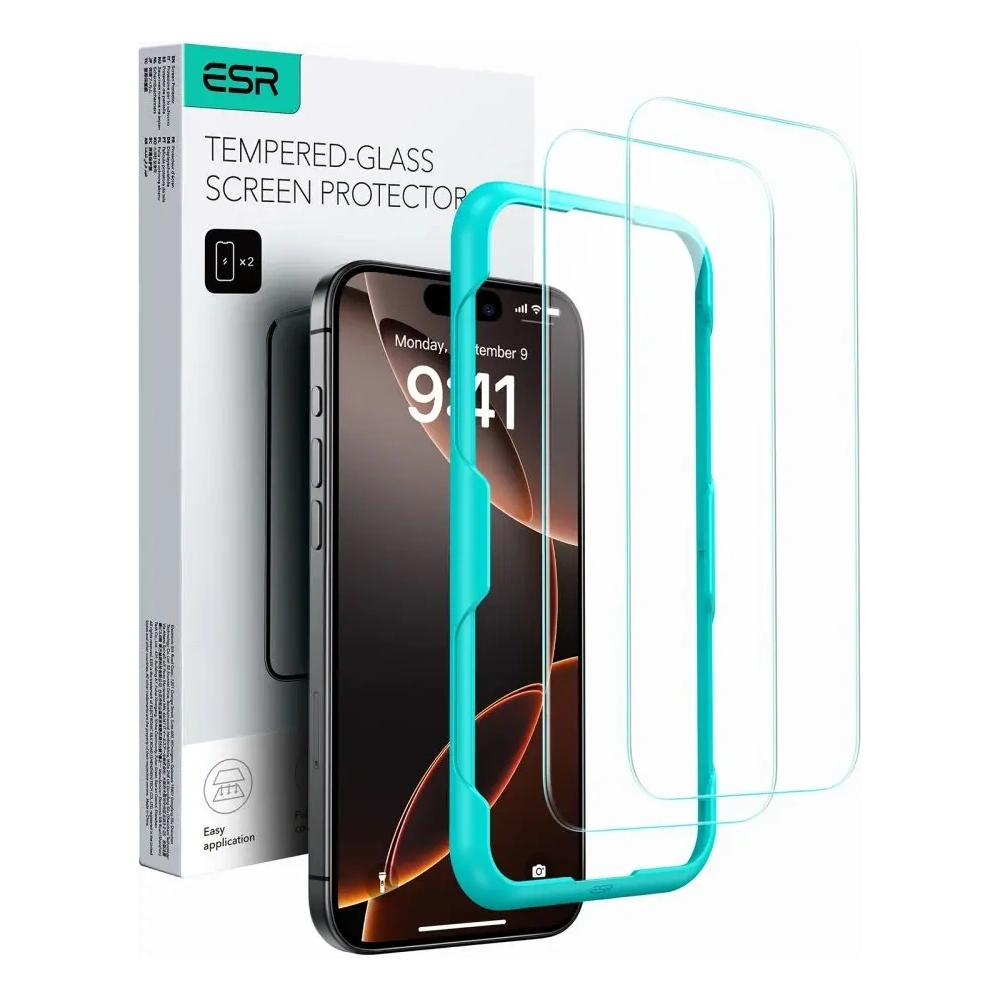 Hurtownia GSM - ESR Sticlă Temperată Apple iPhone 16 Clar [2 PACHETE] - ESR852 - {ean13} - Hurt