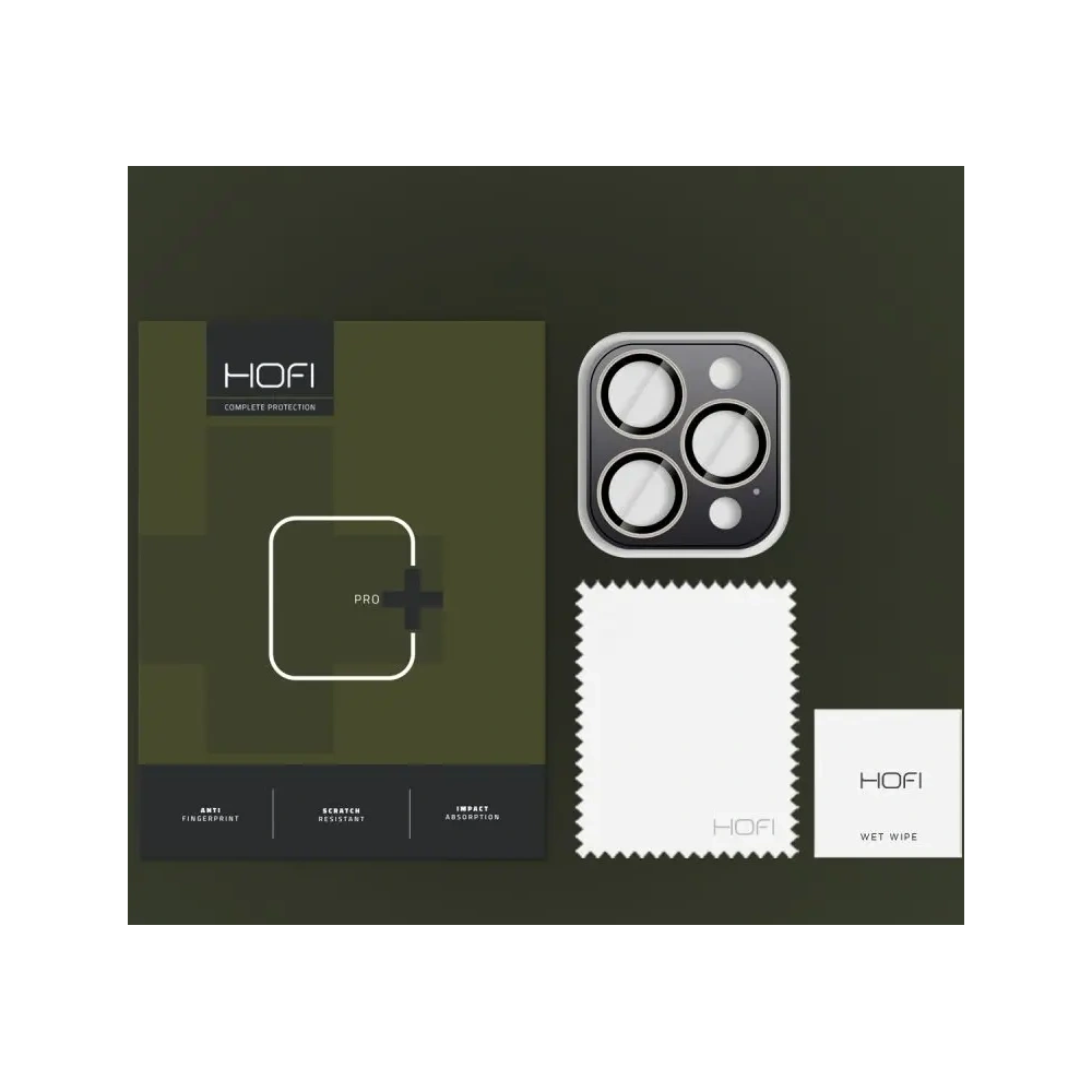Hurtownia GSM - Szkło na obiektyw aparatu Hofi Camring Pro+ Apple iPhone 16 Pro / 16 Pro Max Natural Titanium - HOFI552 - {ean13} - Hurt