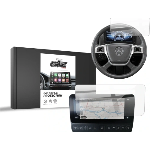 Folia ceramiczna GrizzGlass CarDisplay Protection do Mercedes Actros F 2021-2024 [2w1]