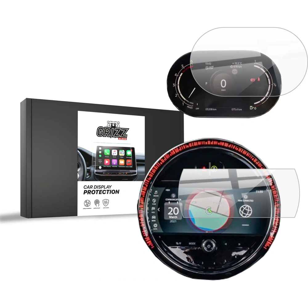 Wholesale Ceramic GrizzGlass CarDisplay Protection Mini Countryman 2 2021-2023 [2in1] - GRZ11582 - {ean13} - Hurt