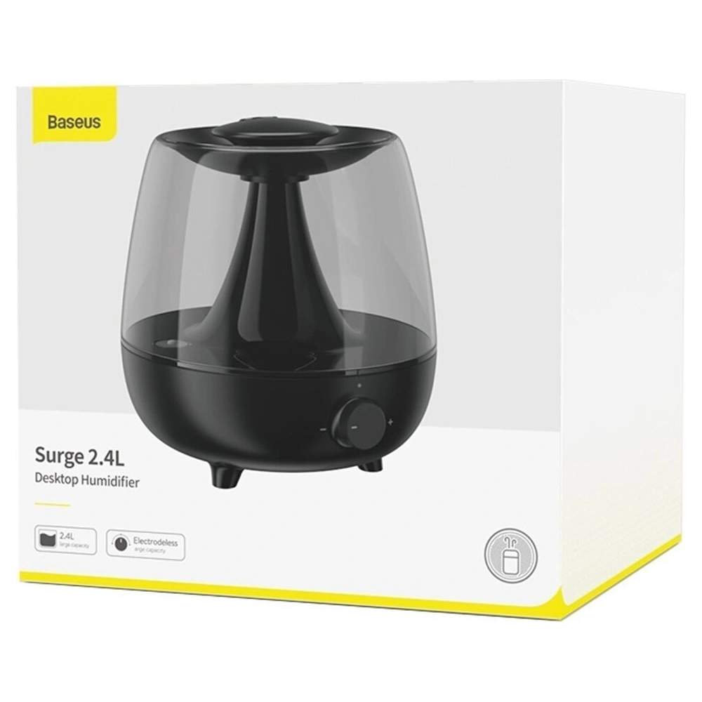 Hurtownia GSM - Nawilżacz powietrza Baseus Surge, 2.4l (czarny) - BSU1113BLK - {ean13} - Hurt