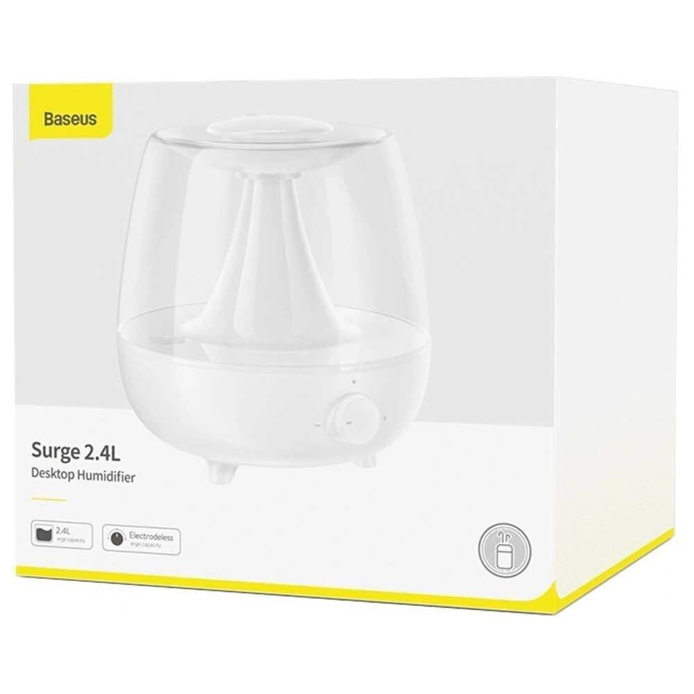 Hurtownia GSM - Luftbefeuchter Baseus Surge, 2.4l (weiß) - BSU1114WHT - {ean13} - Hurt