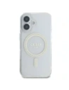 Hurtownia GSM - Guess GUHMP16SHFGERET Apple iPhone 16 hardcase IML Glitter Circle MagSafe transparent - GUE3633 - {ean13} - Hurt