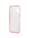 Hurtownia GSM - Guess GUHMP16SHFWBDCEP Apple iPhone 16 hardcase IML Floare & Cerc Tonal MagSafe roz - GUE3635 - {ean13} - Hurt