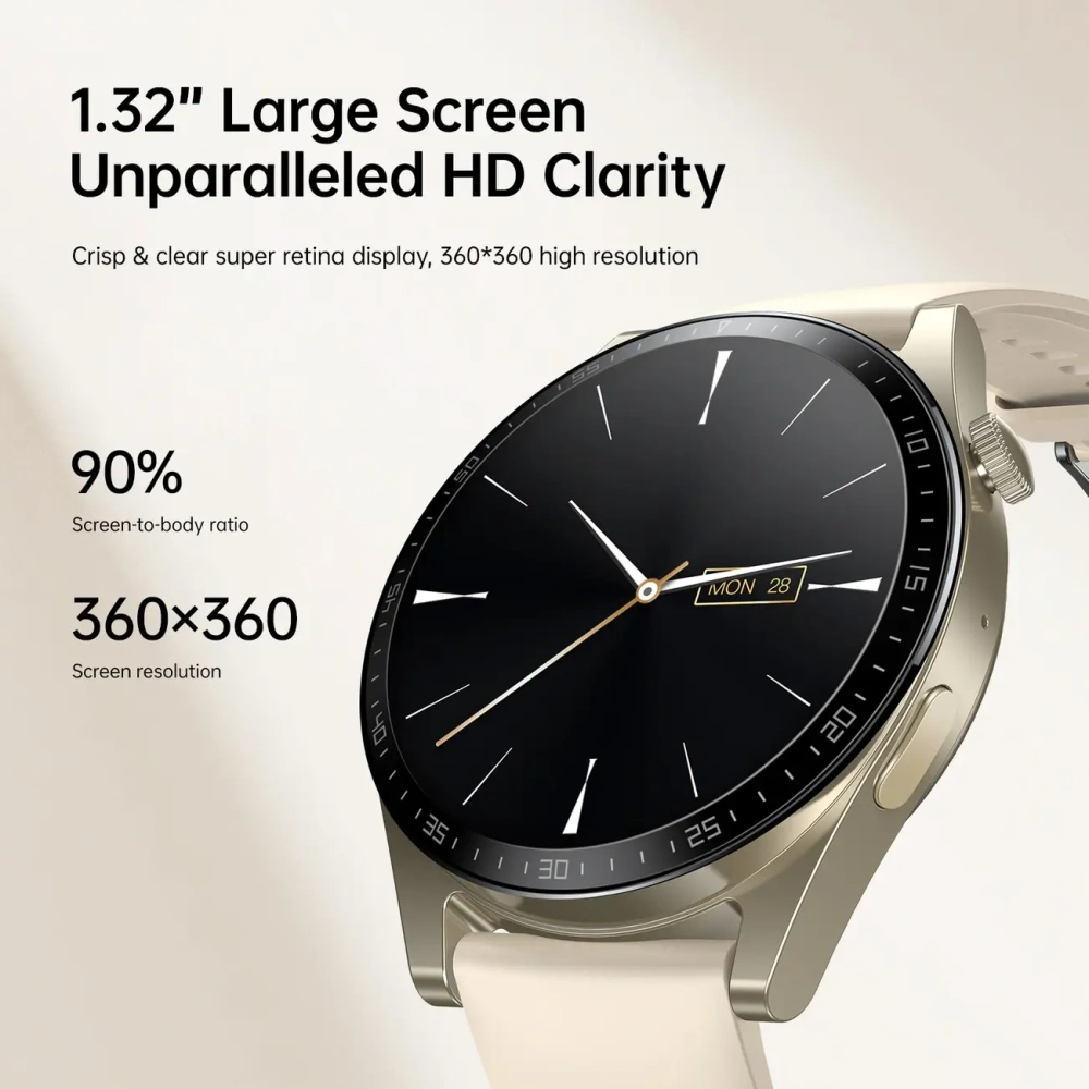 Hurtownia GSM - Smartwatch Joyroom Classic Series JR-FC2 IP68 zlatý - JYR1030 - {ean13} - Hurt