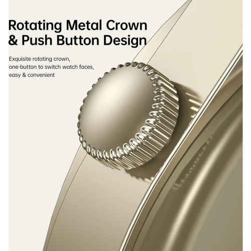 Smartwatch Joyroom Classic Series JR-FC2 IP68 złoty