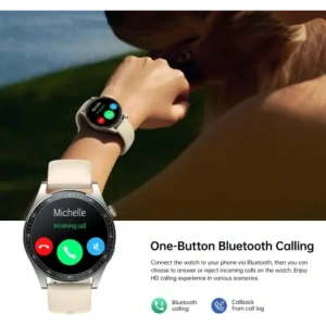 Hurtownia GSM - Smartwatch Joyroom Classic Series JR-FC2 IP68 złoty - JYR1030 - {ean13} - Hurt