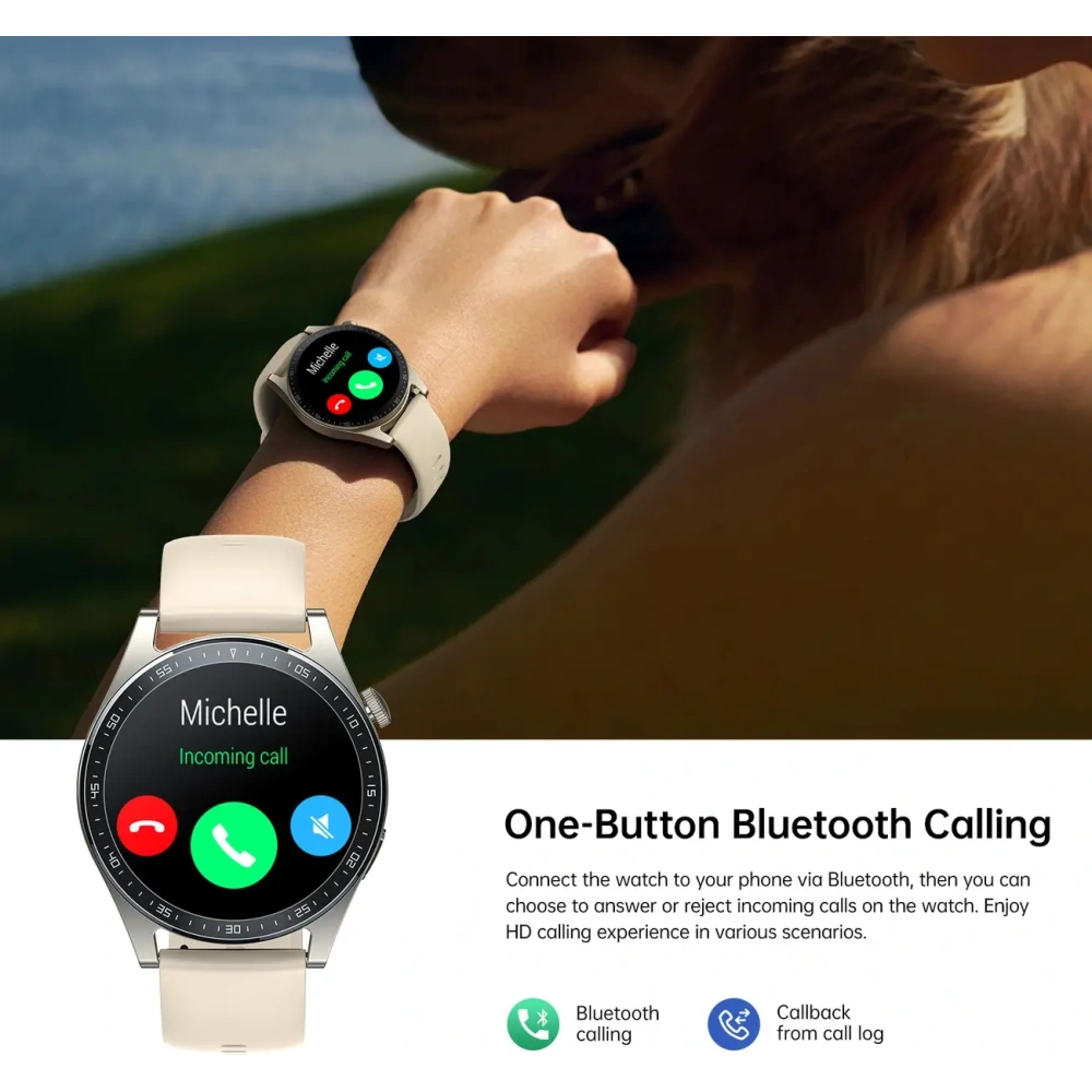 Hurtownia GSM - Smartwatch Joyroom Classic Series JR-FC2 IP68 zlatý - JYR1030 - {ean13} - Hurt