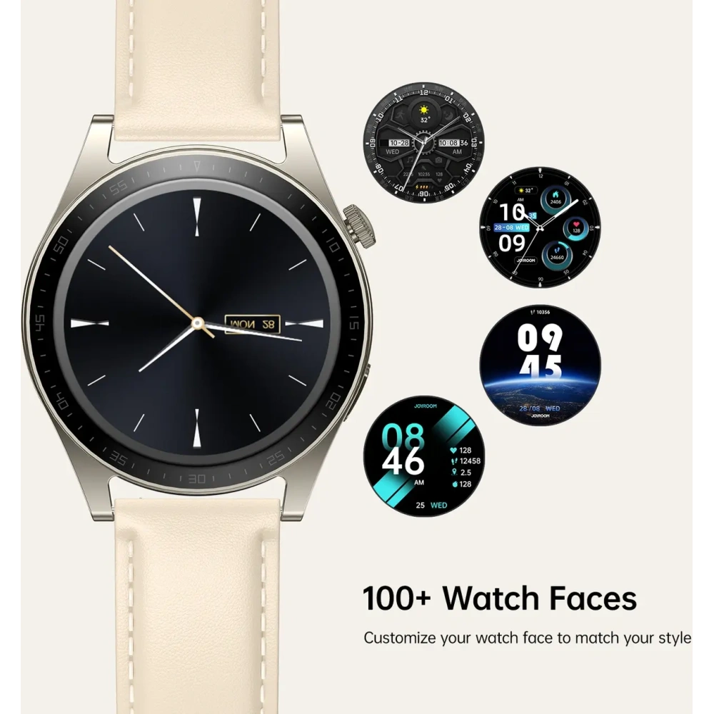 Hurtownia GSM - Smartwatch Joyroom Classic Series JR-FC2 IP68 zlatý - JYR1030 - {ean13} - Hurt