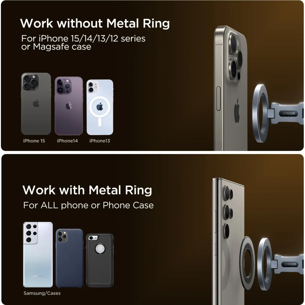 Hurtownia GSM - Joyroom suport de prindere magnetic pentru mașină JR-ZS403, negru - JYR1031 - {ean13} - Hurt