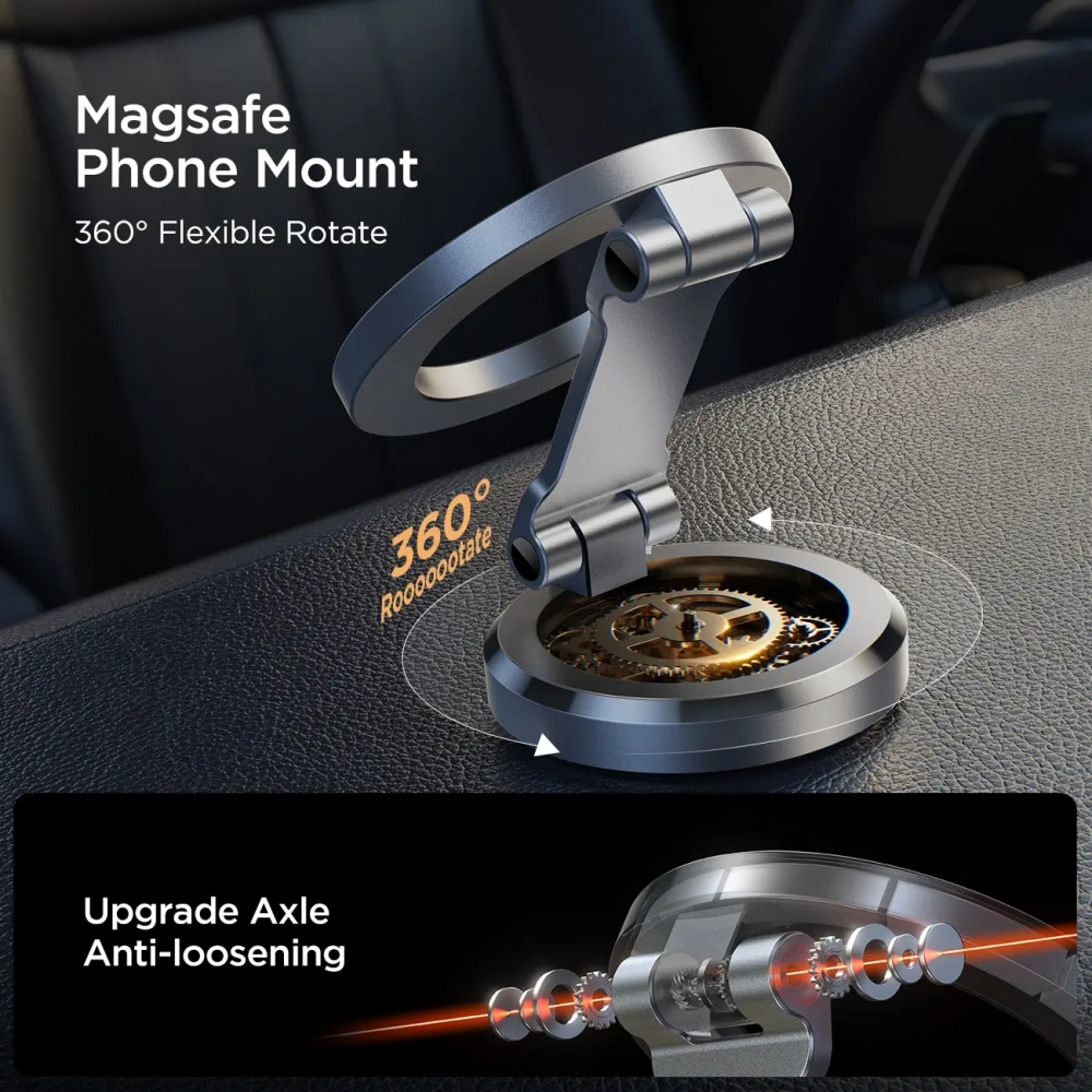 Hurtownia GSM - Joyroom suport magnetic pentru bord auto JR-ZS403 gri - JYR1032 - {ean13} - Hurt