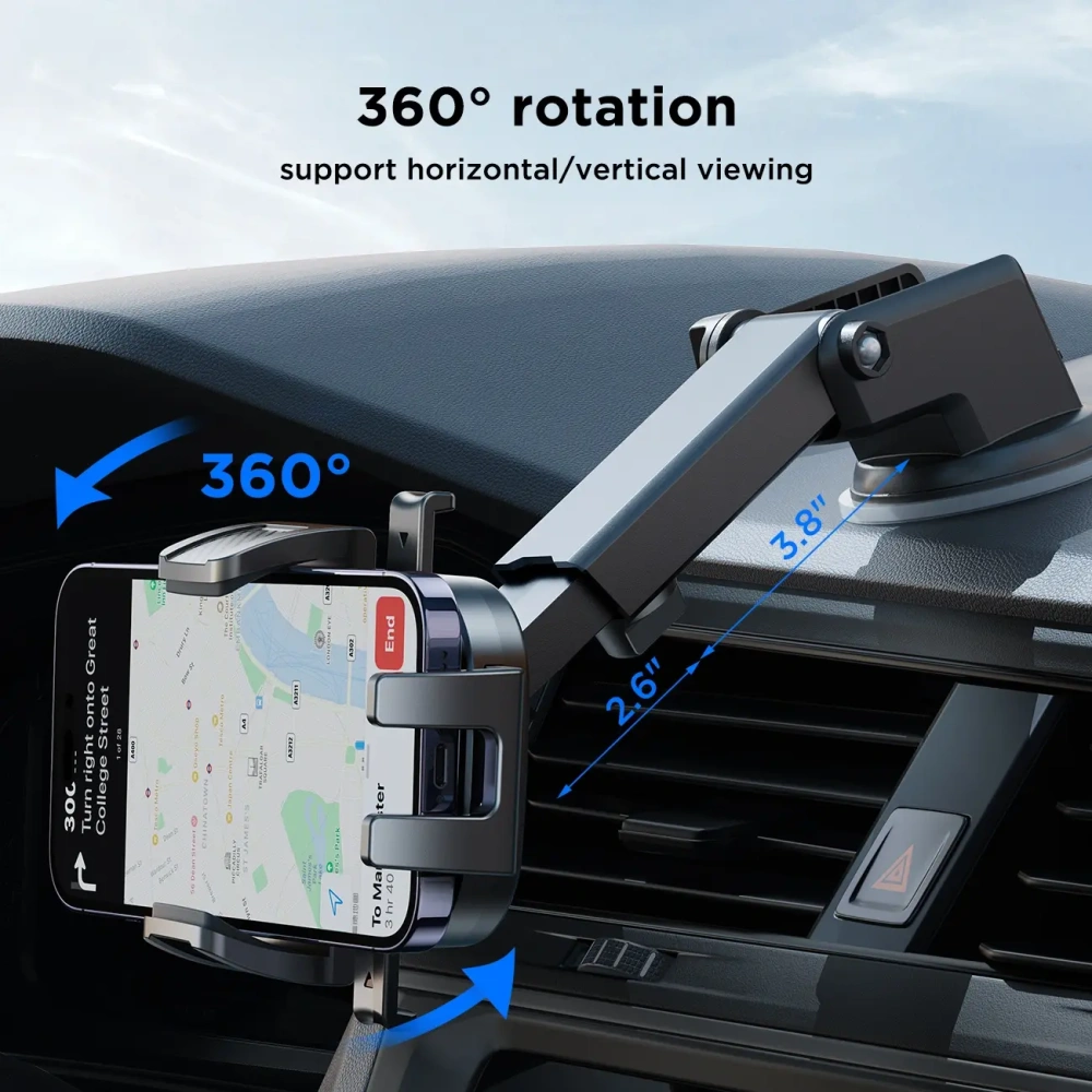 Wholesale Joyroom JR-OK6 car dash mount black - JYR1033 - {ean13} - Hurt