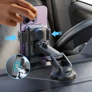 Hurtownia GSM - Joyroom suport pentru tabloul de bord al mașinii JR-ZS219 cu încărcător inductiv de 15W, negru - JYR1037 - {ean13} - Hurt