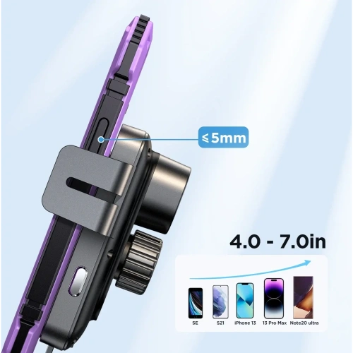 Uchwyt samochodowy na deskę rozdzielczą z ładowarką indukcyjną 15W Joyroom JR-ZS219 czarny