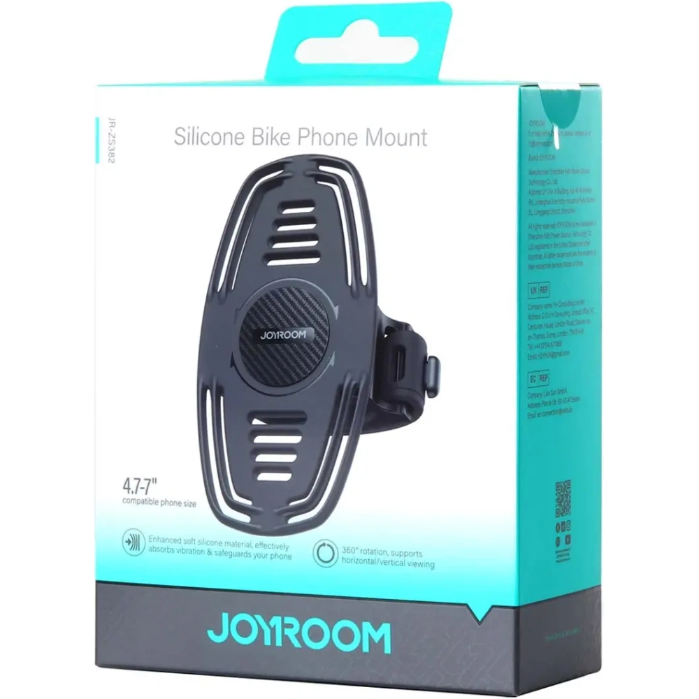 Hurtownia GSM - Joyroom JR-ZS382 kerékpártartó 4" - 7" fekete - JYR1038 - {ean13} - Hurt