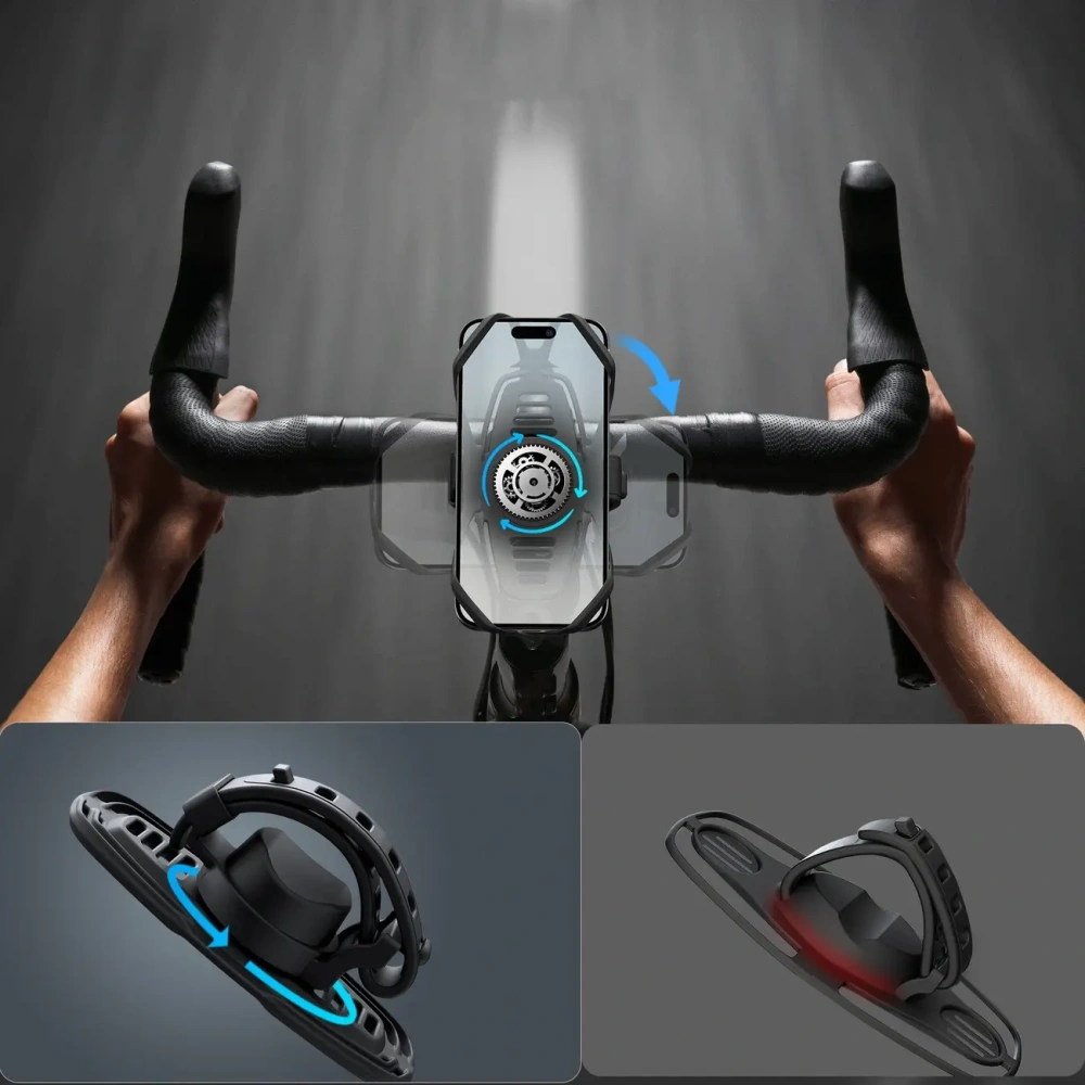 Hurtownia GSM - Joyroom JR-ZS382 suport de bicicletă 4" - 7" negru - JYR1038 - {ean13} - Hurt