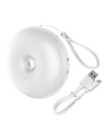 Lampka nocna Baseus Light Garden Series z czujnikiem ruchu i zmierzchu, akumulatorowa (światło ciepłe)