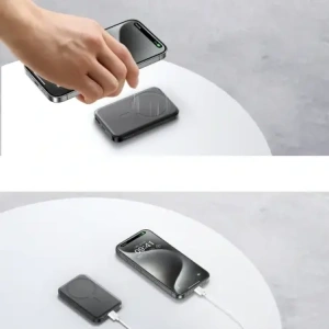 Hurtownia GSM - Joyroom JR-W020 Mini 5000mAh 20W USB-A USB-C MagSafe fekete + USB-C / USB-C kábel - JYR1039 - {ean13} - Hurt