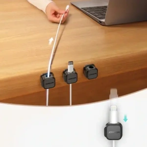 Wholesale Joyroom cable organiser JR-ZS368 magnetic black (6 pcs.) - JYR1040 - {ean13} - Hurt